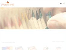 Tablet Screenshot of paperchase.com.br