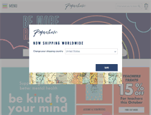 Tablet Screenshot of paperchase.com